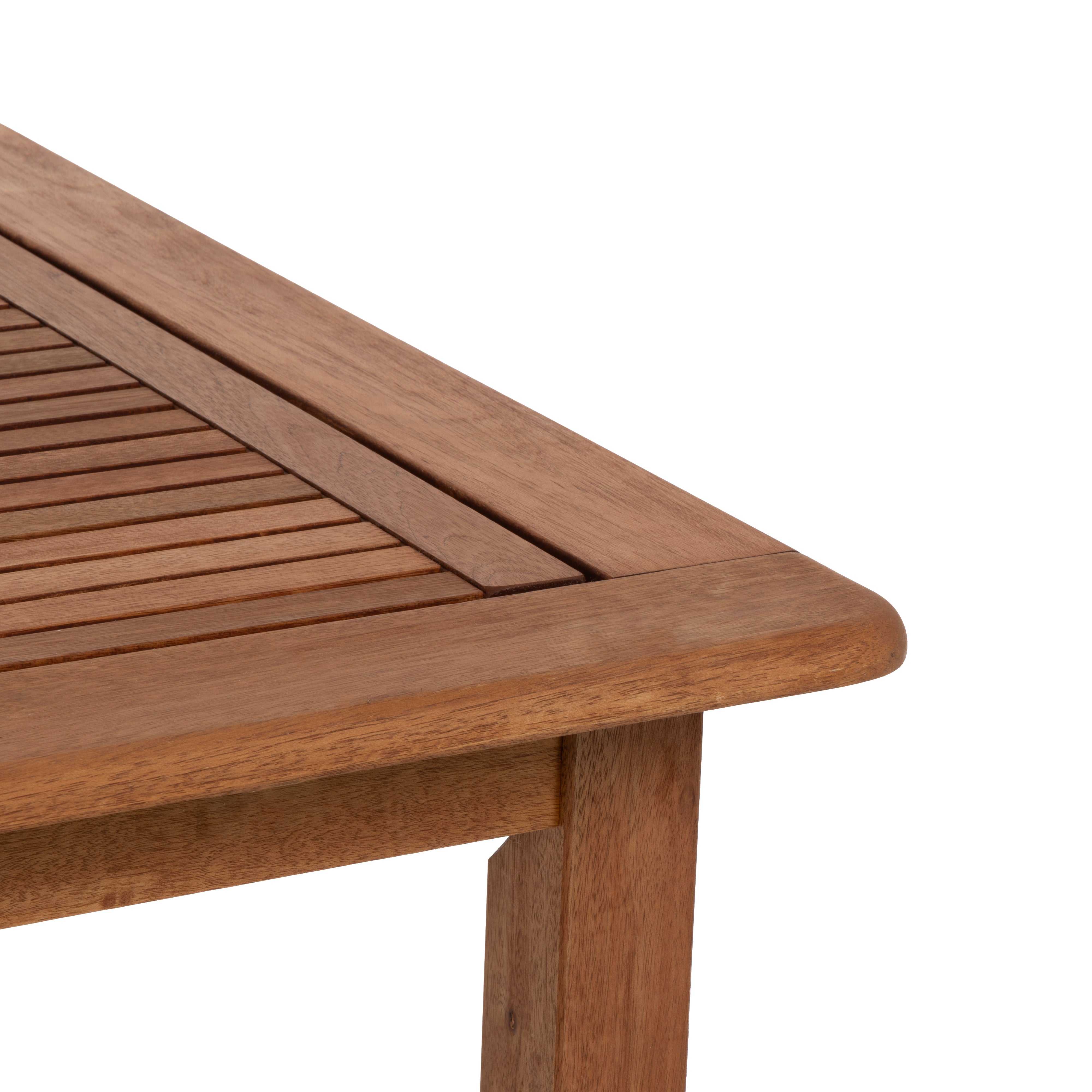 VESTIAMO CASA GIARDINO - Tavolo da giardino Rettangolare in legno - h73,5x150x90 cm